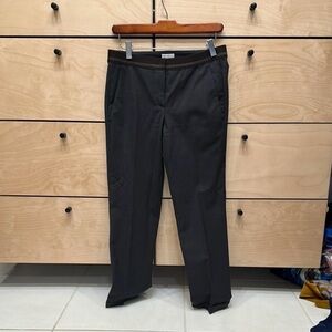 Brunello Cucinelli Charcoal Wool Pants